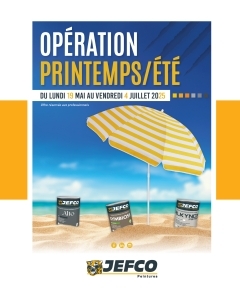 OPÉRATION PRINTEMPS / ÉTÉ !