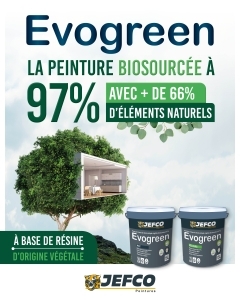 EVOGREEN : Peinture biosourcée à faible empreinte carbone